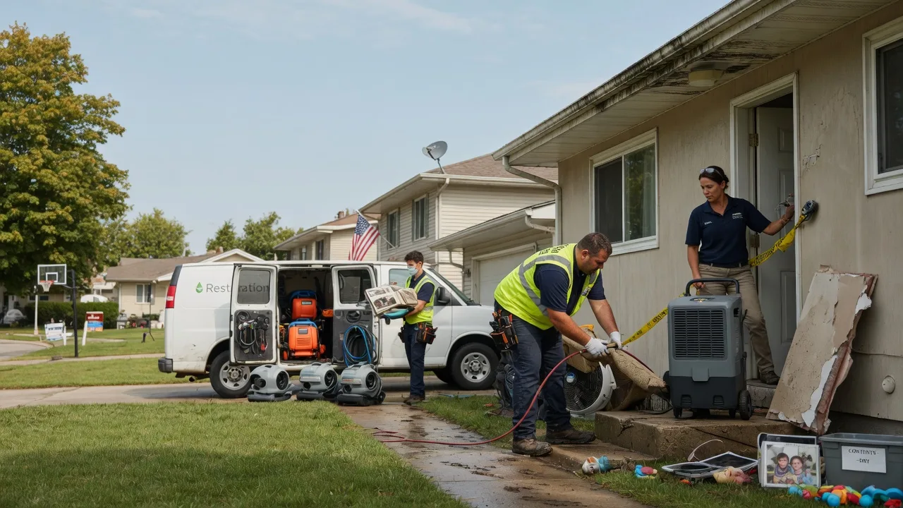 Water Damage Restoration in Paradise, PA near me